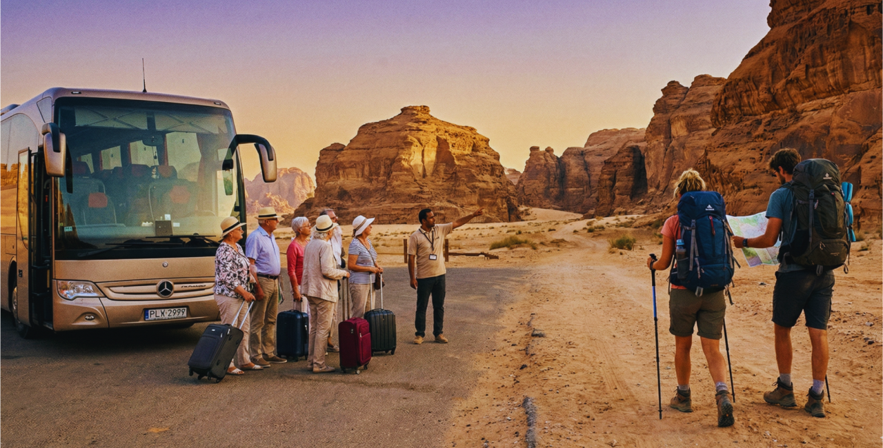 Tea Gets Cold in Riyadh. Will the Polish Tourist Finally Get Off the Bus?