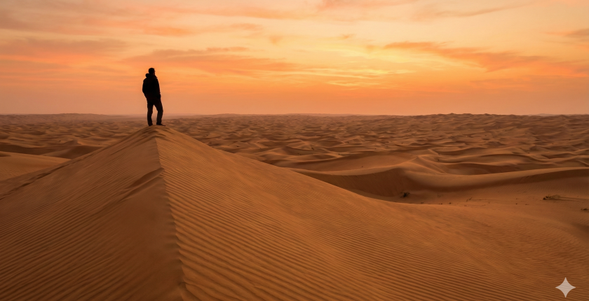 Between the Gilded Cage and the Open Desert: Who Is the Traveler of the Future?