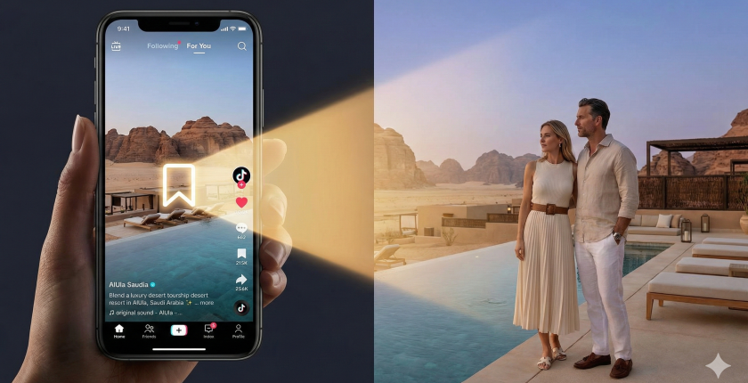 The Emotion Algorithm: How a TikTok "Saved" Post Turns into a Booking